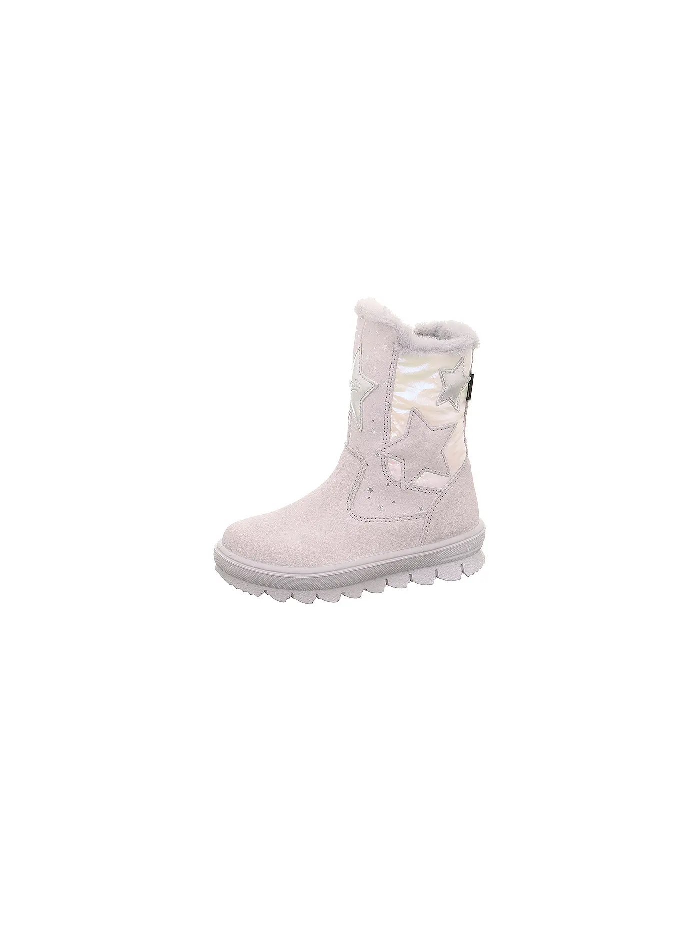 SUPERFIT | Lederstiefel FLAVIA | hellgrau